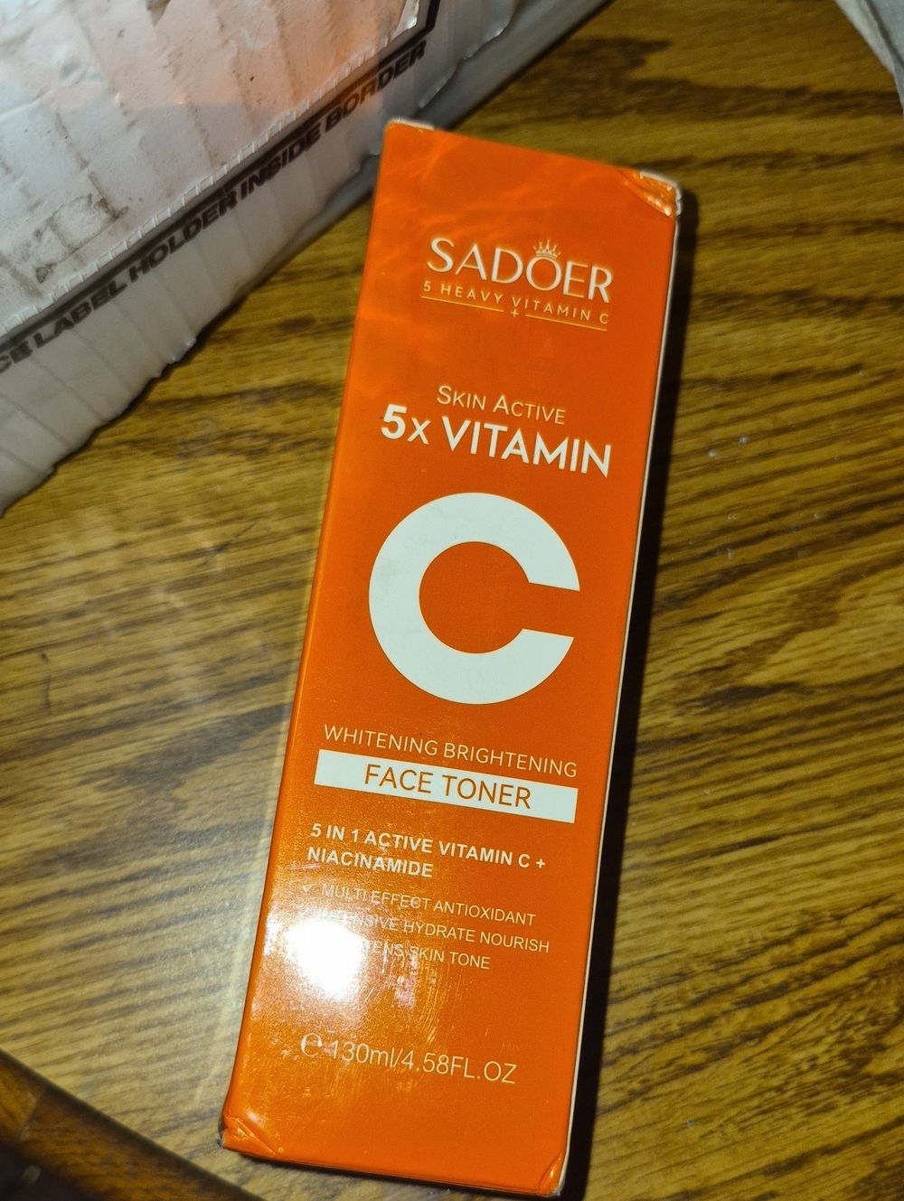 5x Vitamin C Whitening Brightening Face Toner - New